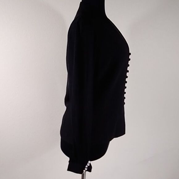 SHERRIE BLOOM PETER NOVIELLO CHETTA B EVENING WOMEN’S BLOUSE SIZE 8 - Picture 3 of 14